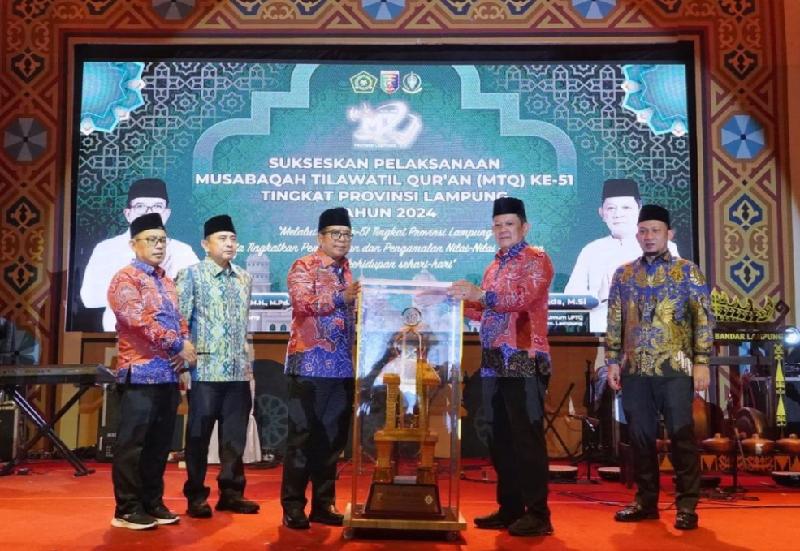 Pj Gubernur Samsudin Buka MTQ Tingkat Provinsi, Dorong Penguatan Ukhuwah dan Kebersamaan Jelang Pilkada