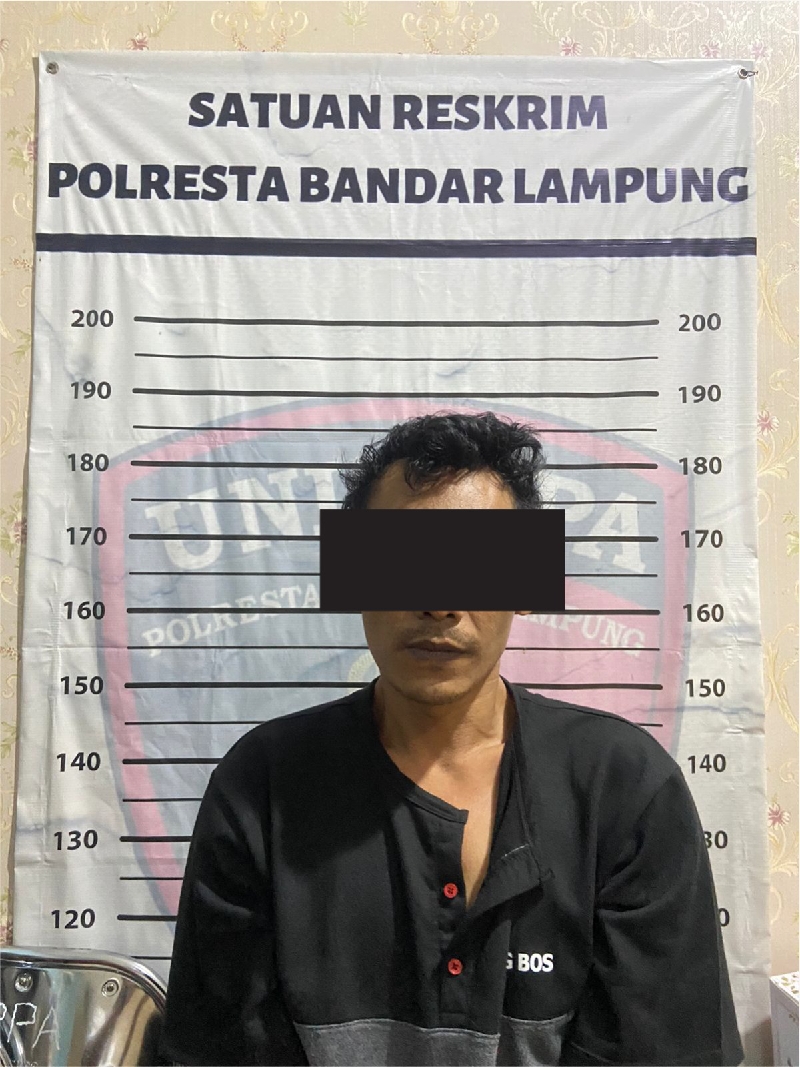 Polisi Tangkap Pria di Bandar Lampung atas Dugaan Pelecehan terhadap Keponakan