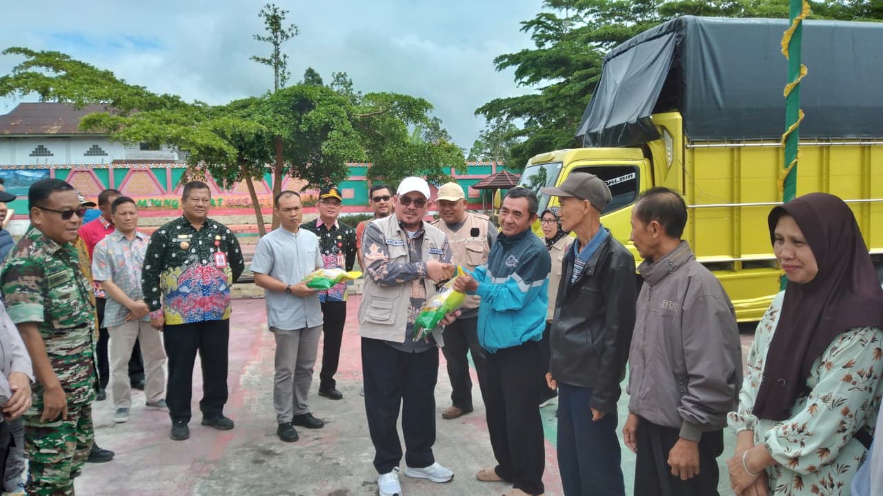 Lampung Barat Gelar Gerakan Pangan Murah Serentak, 22 Ton Beras Disalurkan