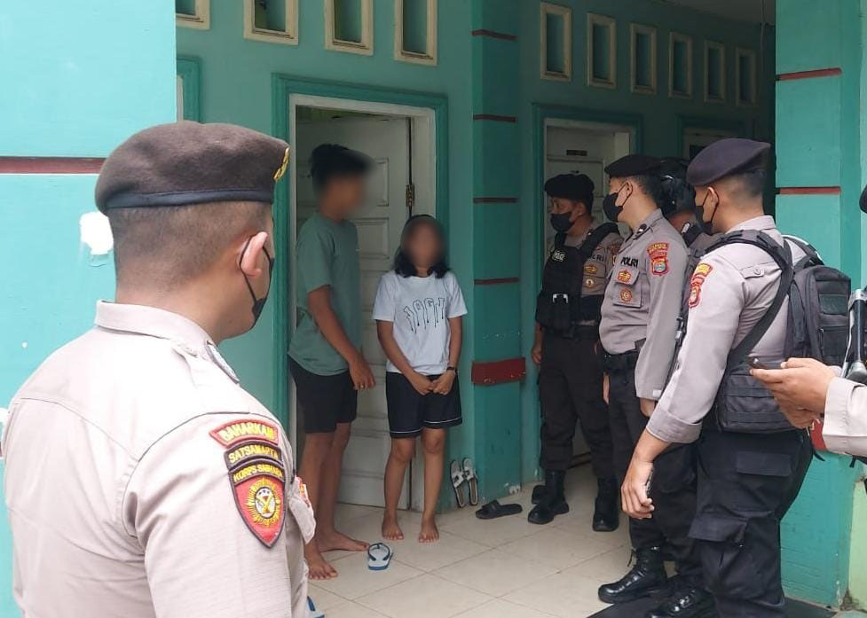 Tingkatkan Kamtibmas, Polresta Bandar Lampung Patroli dan Razia Kos-kosan