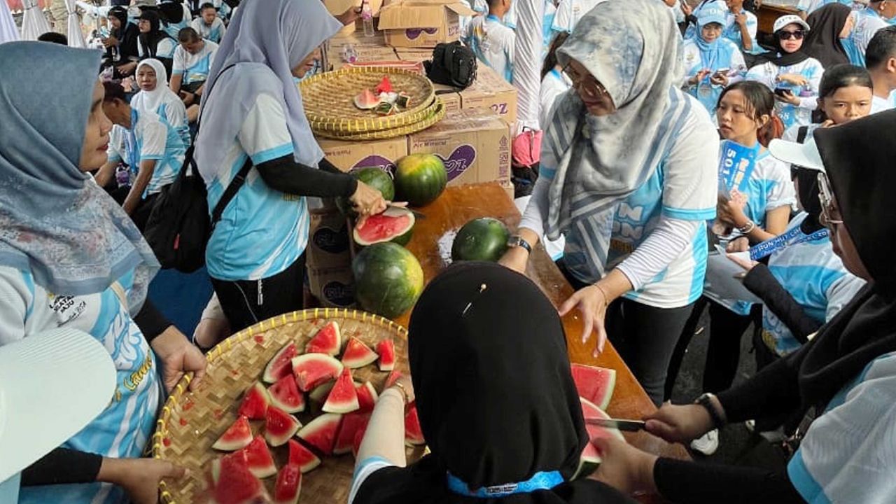 Keseruan Fun Run 5K Lamsel Fest 2025: Pulang Bawa Medali, Bonus Buah-Sayur Segar