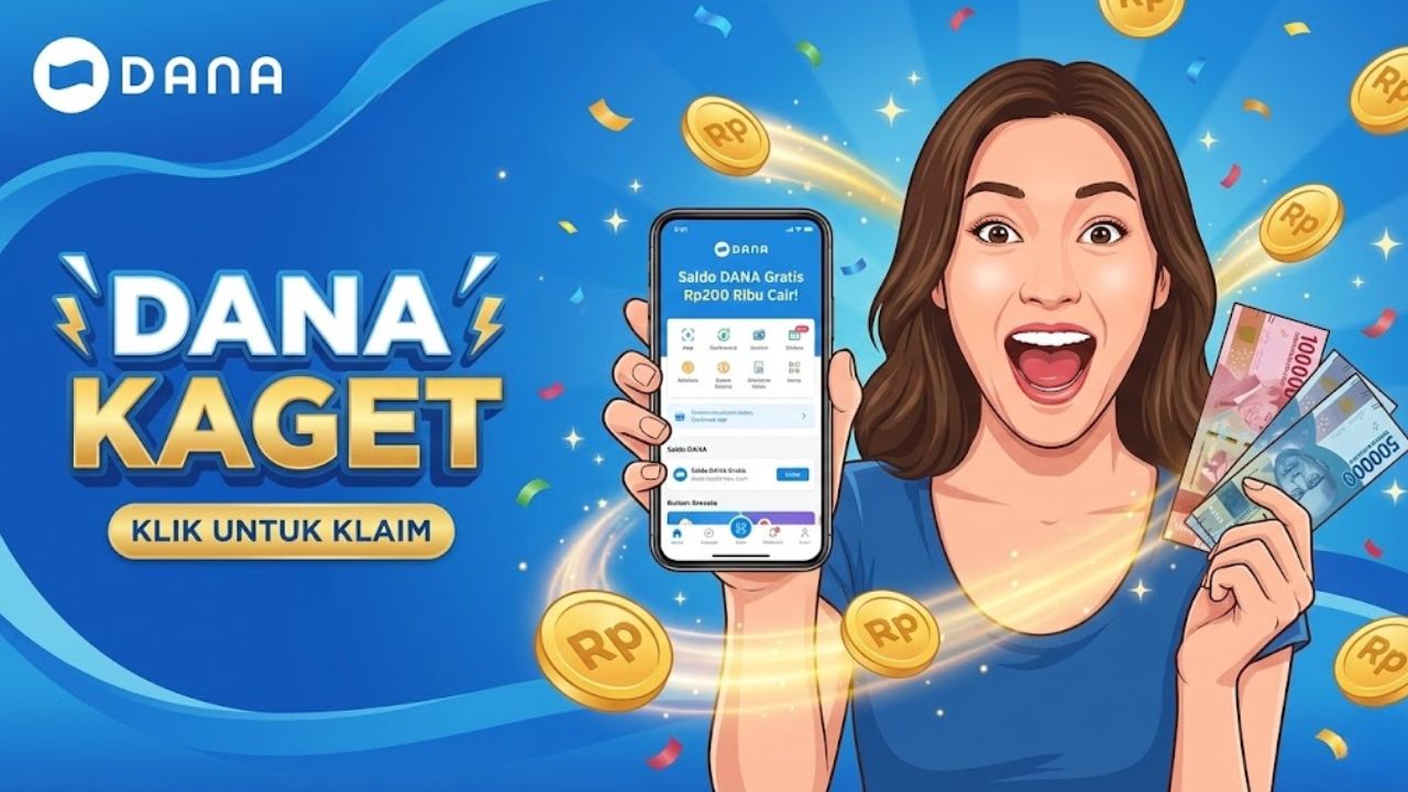 Saldo DANA Gratis Rp200 Ribu Ramai Dikabarkan Cair Lewat Fitur DANA Kaget, Begini Cara Klaim Resminya