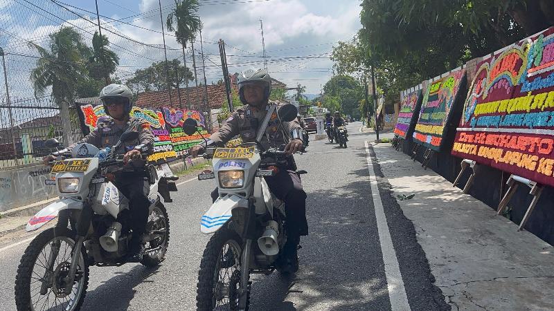 Jaga Kondusifitas Selama Pelantikan Kepala Daerah, Polresta Bandar Lampung Gelar Patroli Skala Besar