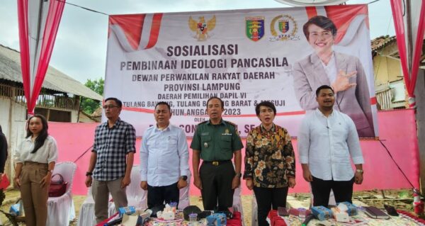 Anggota DPRD Provinsi Lampung Budhi Condrowati Gelar Sosialisasi Pembinaan Ideologi Pancasila