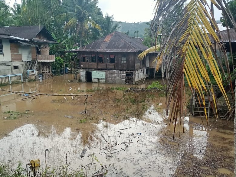 Puluhan Rumah Sering Dilanda Banjir, Warga Buay Nyerupa Tunggu Penanggulangan Pemkab Lambar 