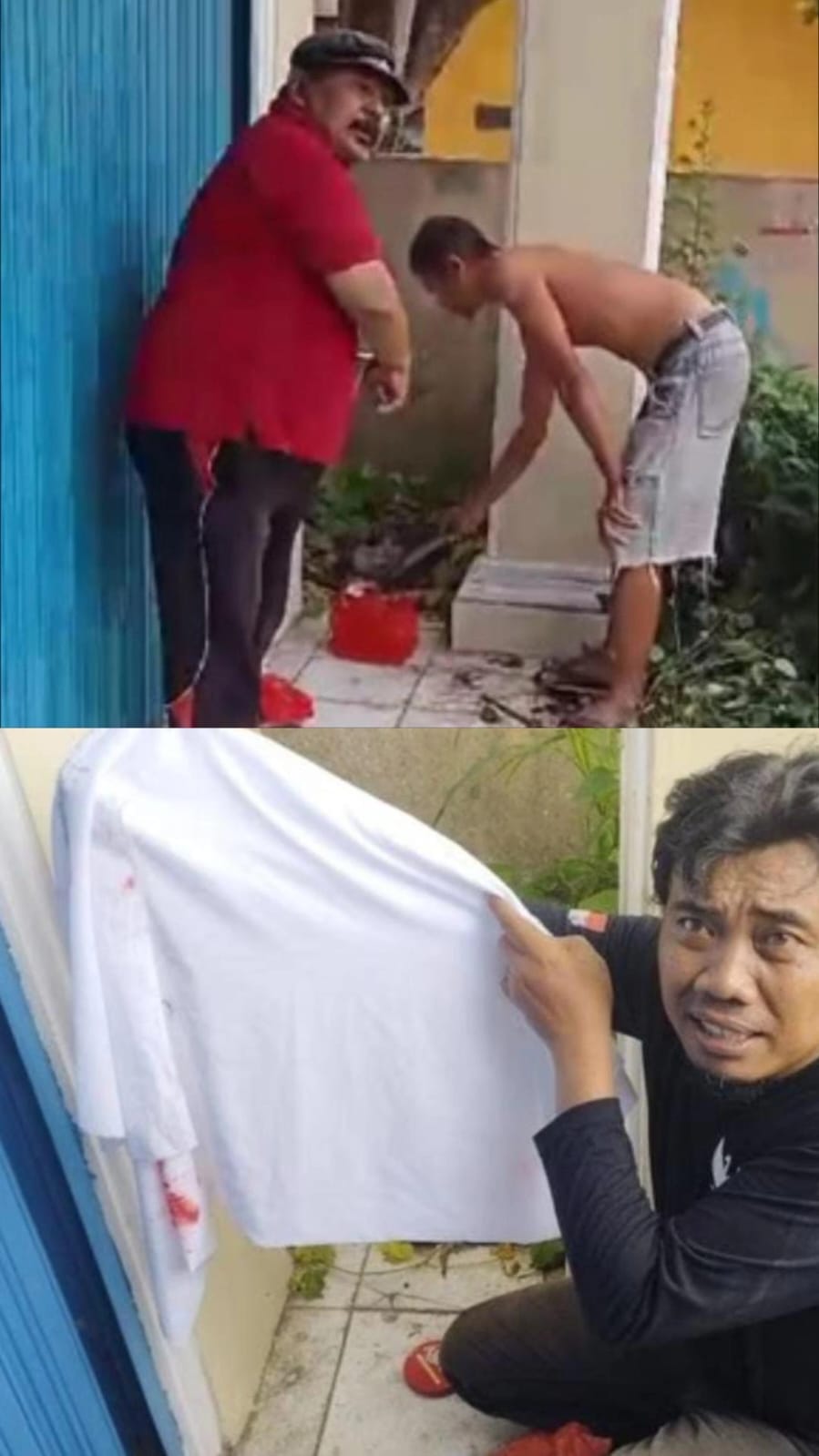 Heboh! Warga Temukan Bungkusan Aneh Berisi Kain Kafan di Samping Kantor Golkar Bandar Lampung