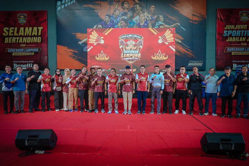 665 Peserta Ikuti Gubernur Lampung Badminton Open 2026