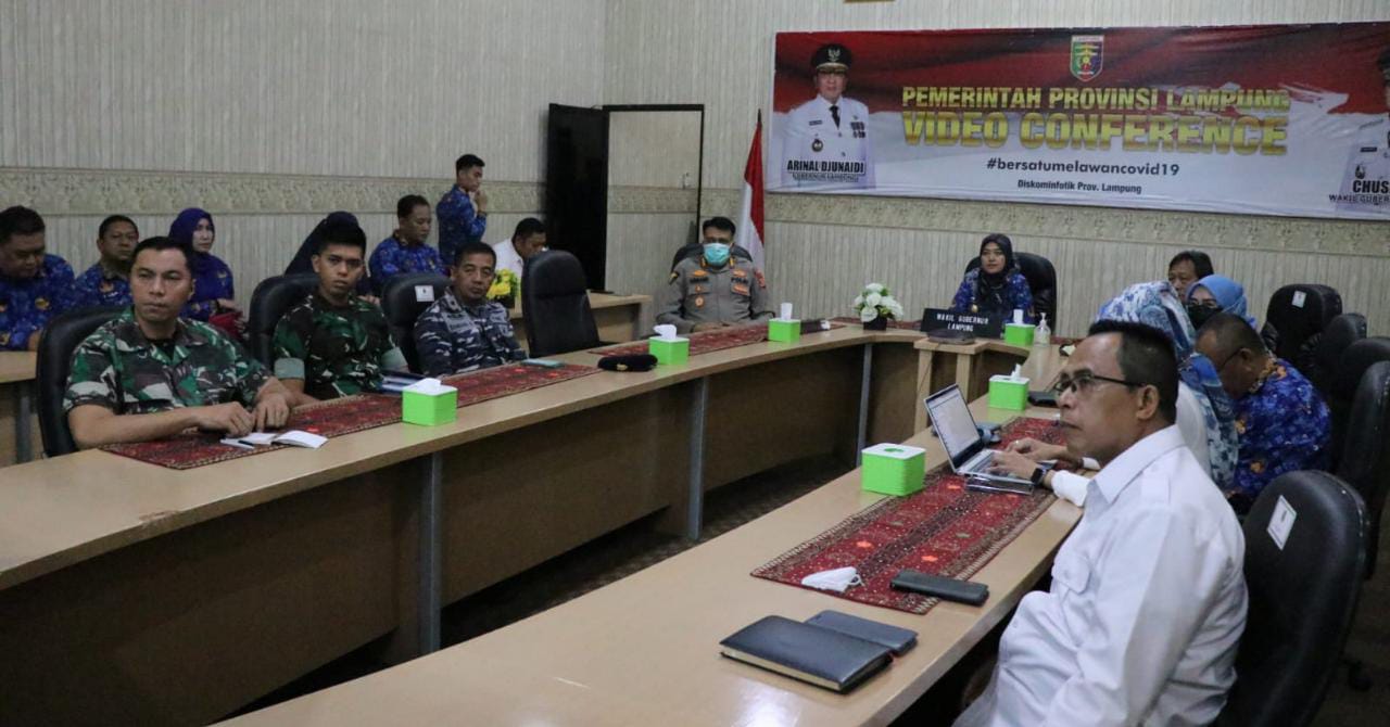 Pemprov Lampung Rakor Pengendalian Inflasi Daerah, Mendagri : Stok Komoditas Pangan Aman