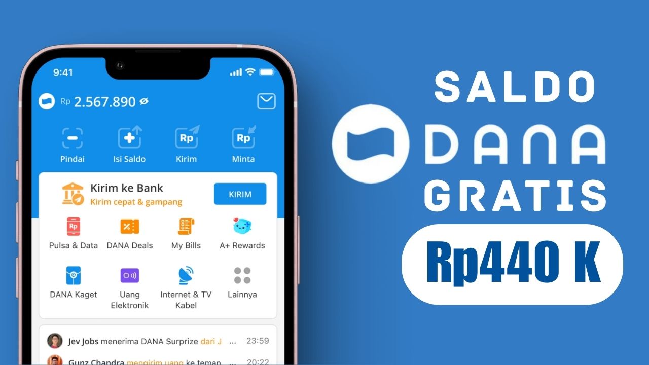 Cara Terbaru Klaim Saldo DANA Gratis 2025 Hingga Rp440.000, Simak Panduannya