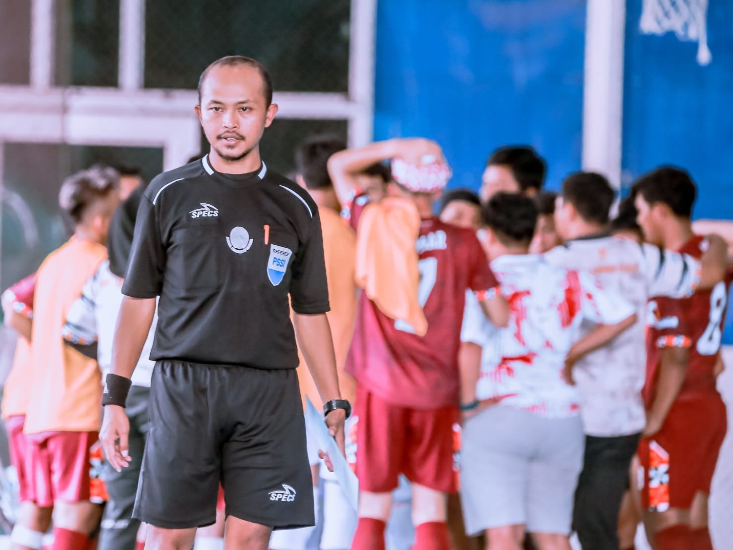 M Suyono Jadi Satu dari 12 Wasit Futsal Porprov IX yang Berasal dari Lambar