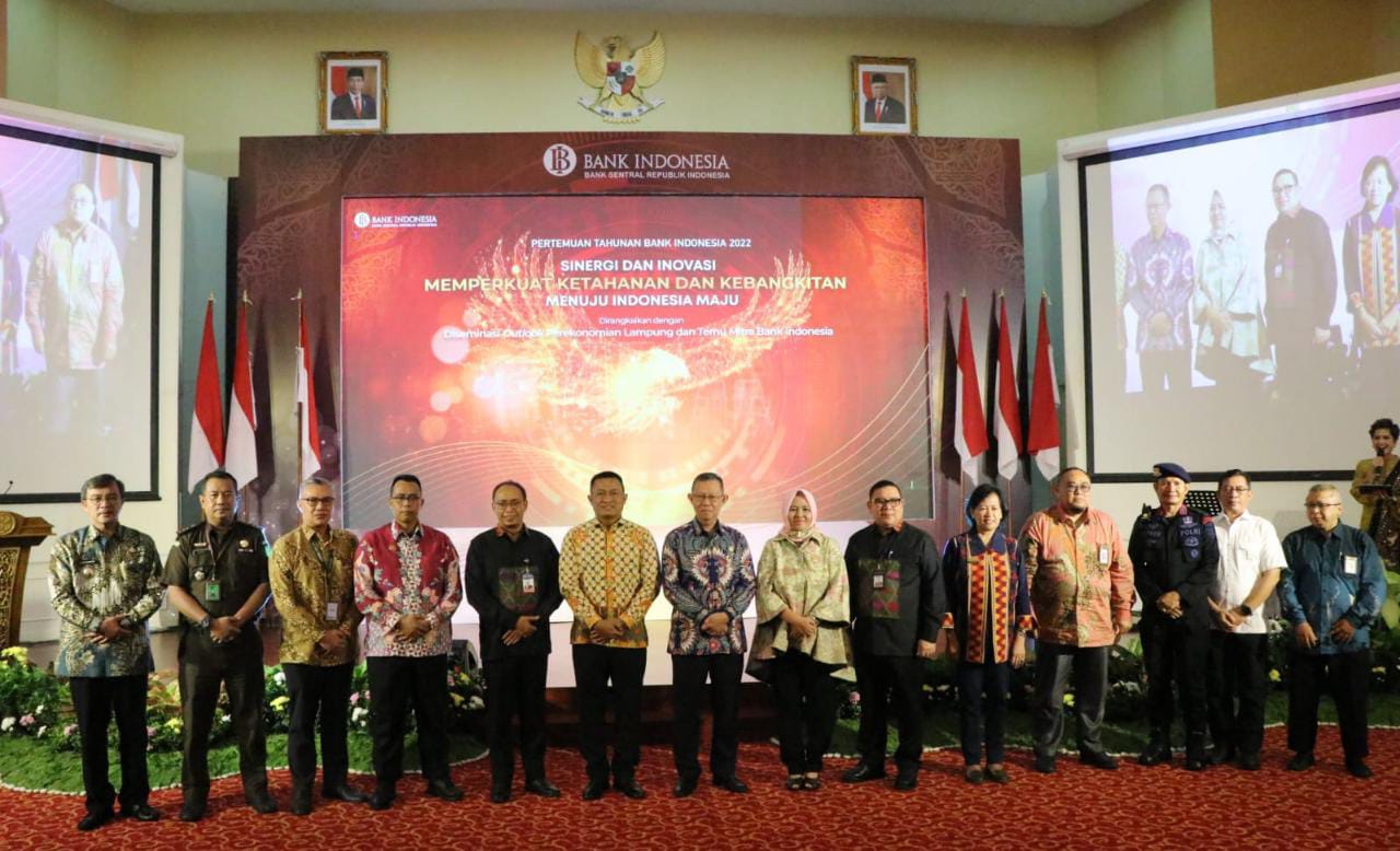 Sekdaprov Lampung Hadiri Pertemuan Tahunan Bank Indonesia