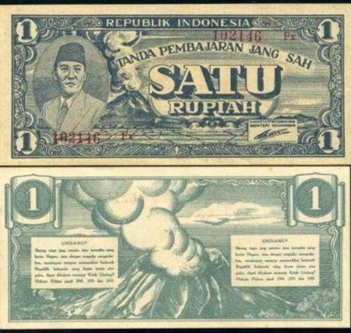 Berikut Perjalanan Uang Rupiah Pertama Kali di Indonesia 