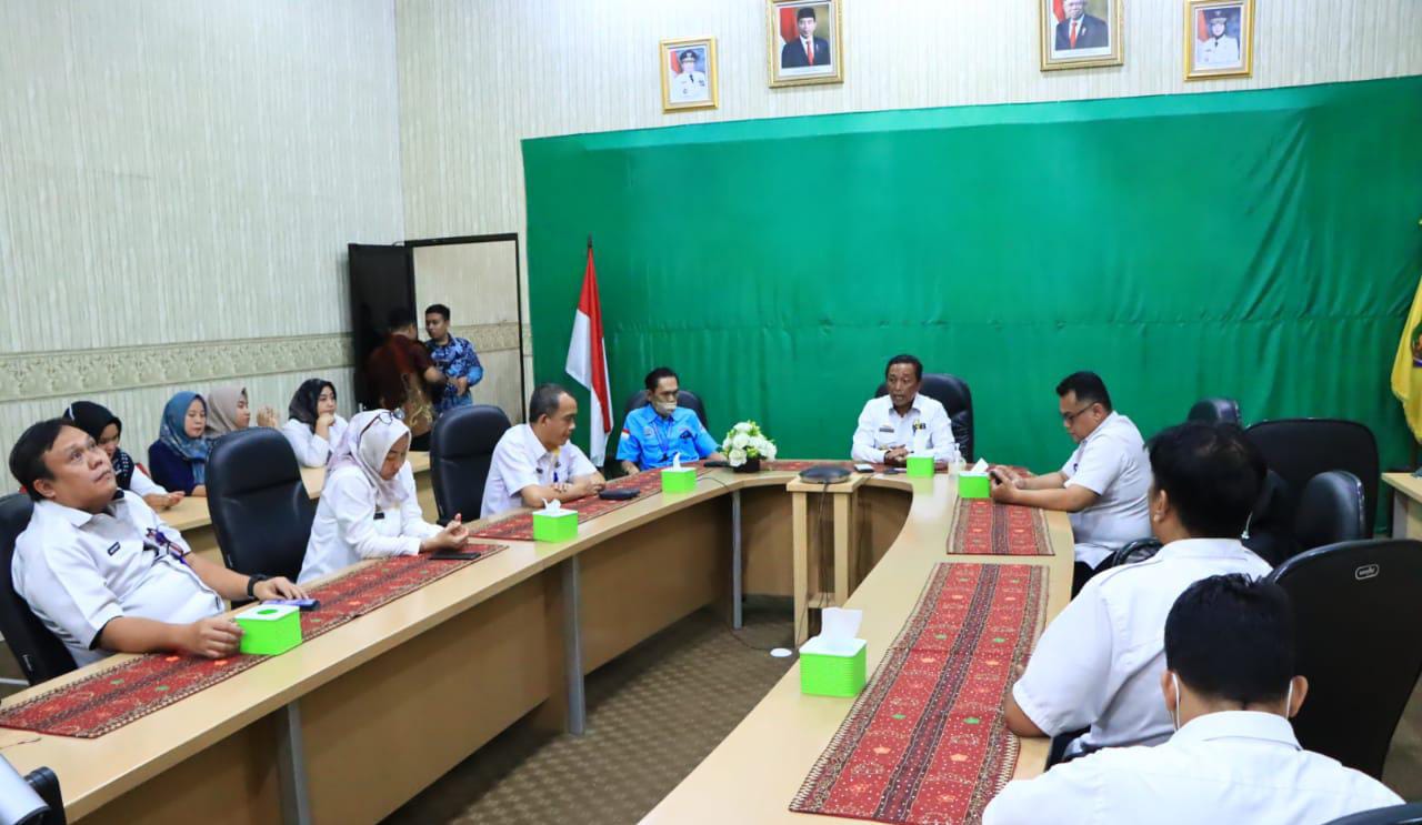 Staf Diskominfo Lampung Ikuti Kegiatan Pembinaan Bahaya Narkoba dan Tes Urine