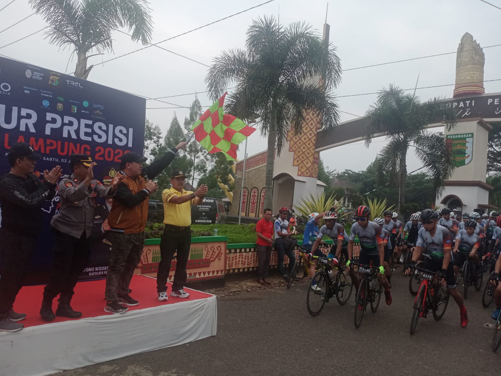 Kabupaten Pesawaran jadi Rute Tour Presisi Lampung 2022