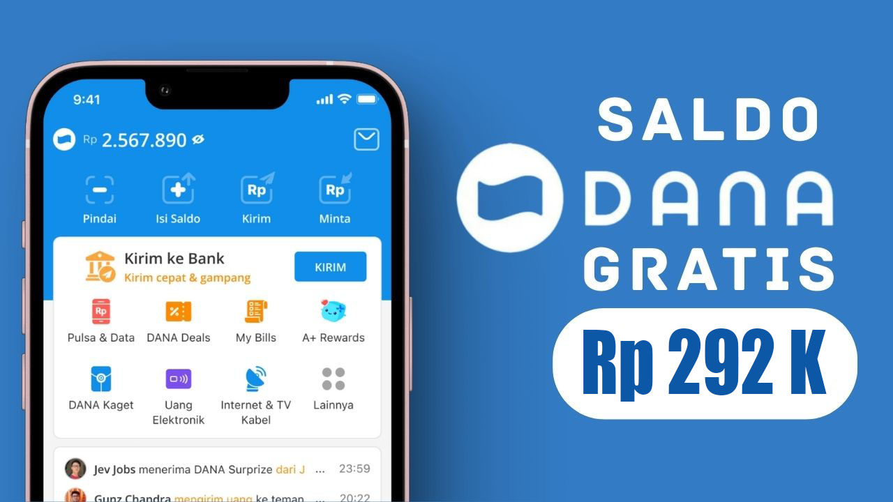 Fenomena DANA Kaget Bikin Warganet Berburu Saldo Gratis Rp292 Ribu