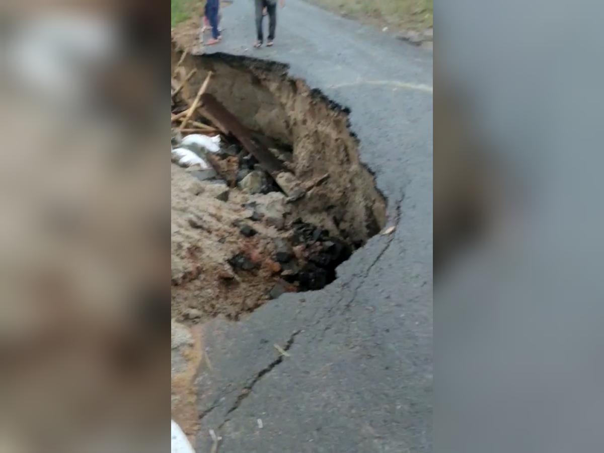 Jalur Pampangan-Serengit Nyaris Putus, Warga Minta Penanganan