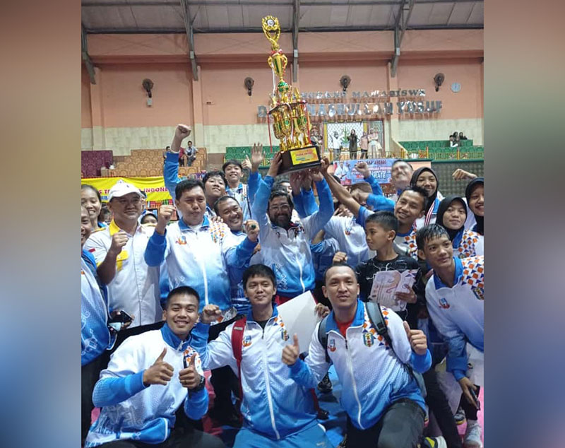 Way Kanan Juara Karate di Porprov IX Lampung