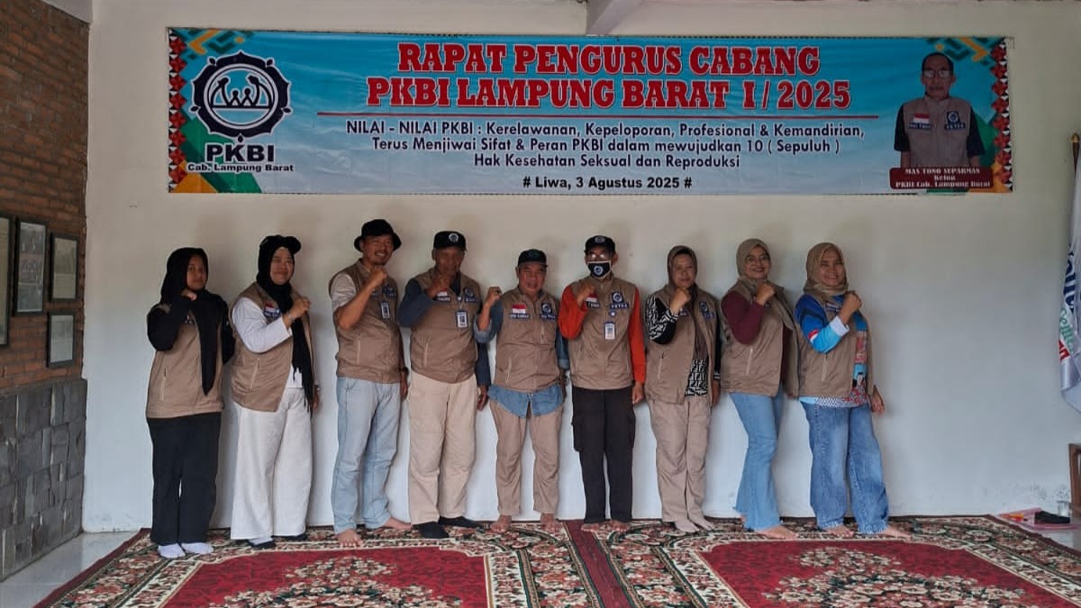 PKBI Cabang Lampung Barat Gelar Rapengcab I