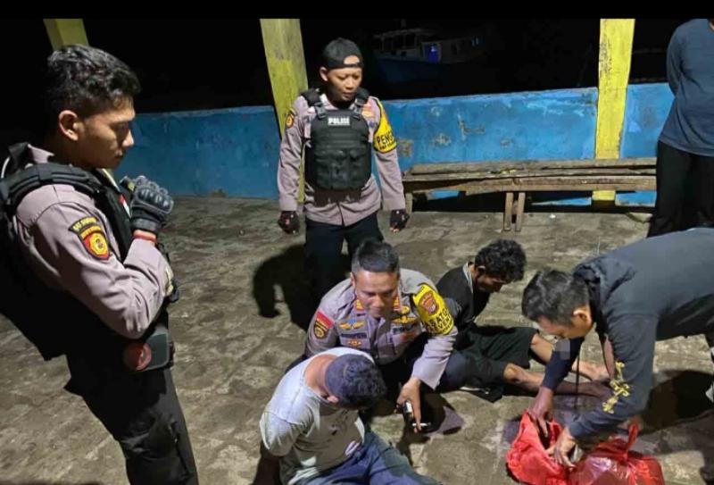 Pelaku Penyalahgunaan Narkotika Berhasil Diamankan Polres Lamsel 