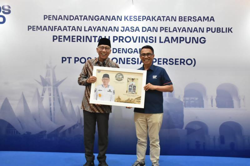 Pemprov Lampung dan PT Pos Indonesia Jalin Kerja Sama Tingkatkan Layanan Publik