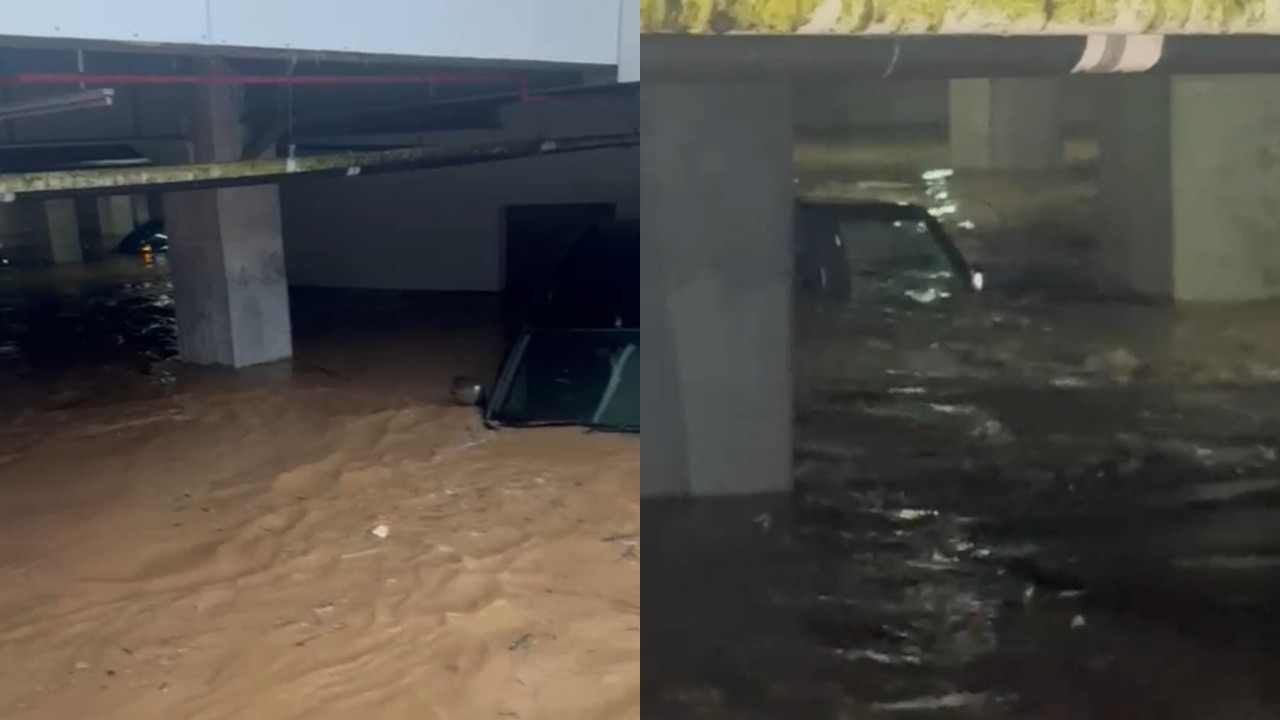 Basement Pemkab Pesisir Barat Terendam Banjir, Sejumlah Kendaraan Terjebak