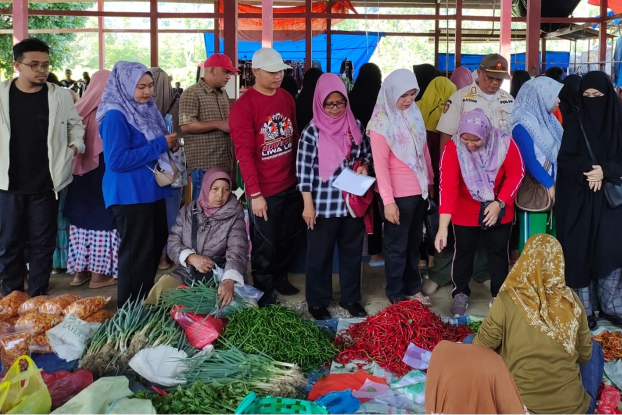 Jelang Lebaran, Harga Kebutuhan Pokok dan Pangan Pokok di Lampung Barat Relatif Stabil