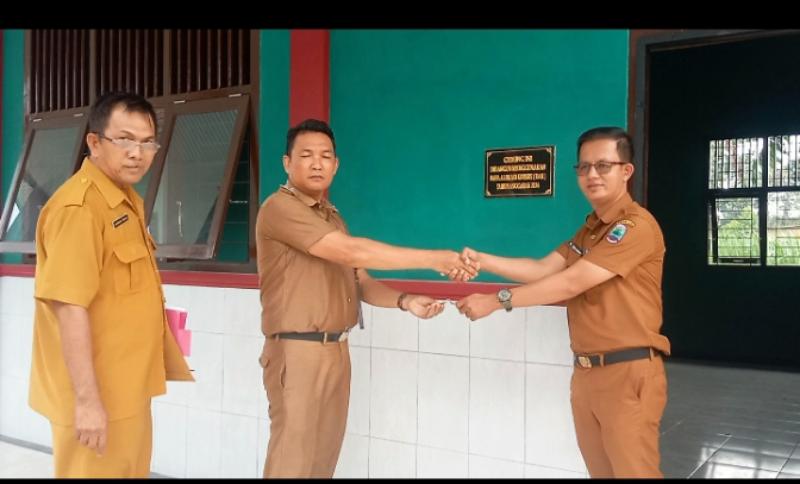 Laksanakan PHO Disdik Lampung Selatan Puas dengan Pembangunan Gedung Laboratorium Dan Ruang Guru 