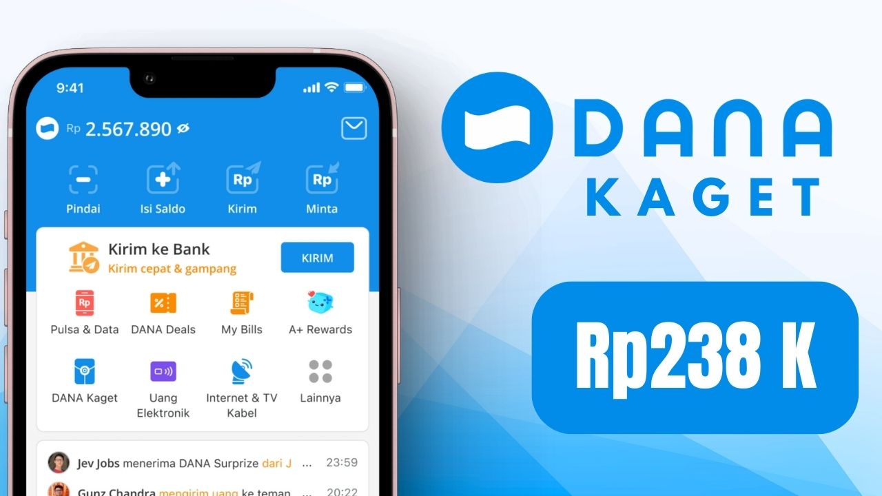 Saldo Gratis di Awal Bulan! Ini Cara Klaim Lewat Fitur DANA Kaget Tanpa Ribet