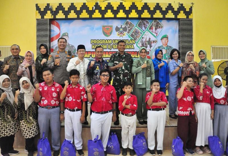 Gubernur Lampung Apresiasi Pelaksanaan Program Dapur Masuk Sekolah yang Diinisiasi Kodam II/Sriwijaya
