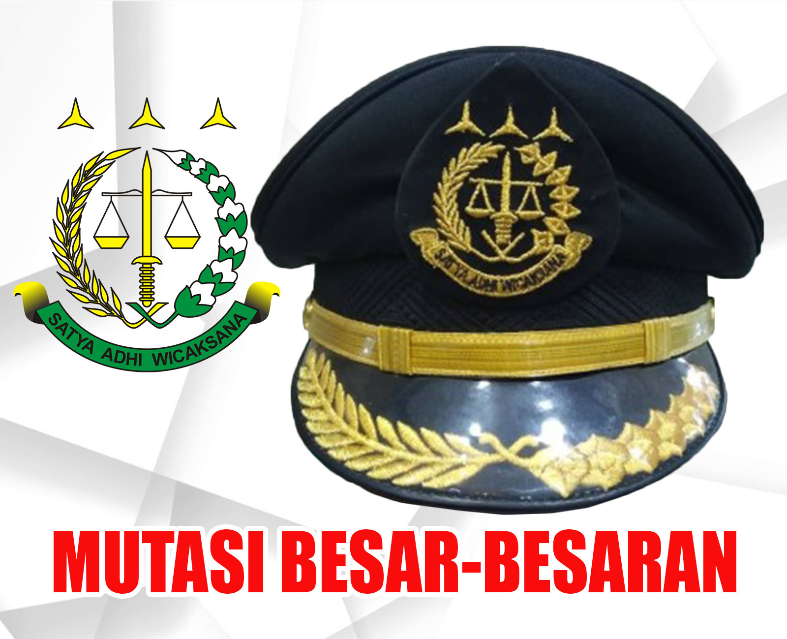 Jaksa Agung Mutasi 232 Pejabat, 7 Kajari di Lampung Masuk Daftar Rolling
