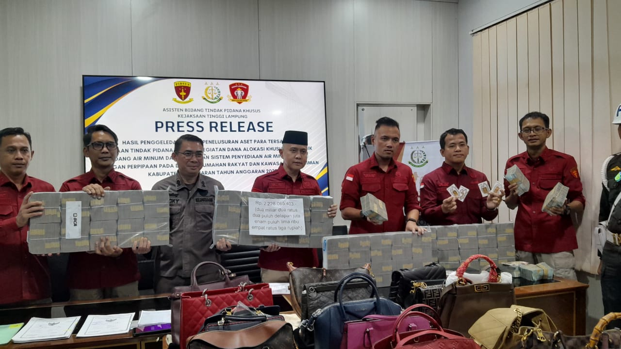 Kasus Korupsi SPAM Pesawaran, Rumah dan Aset Mewah Dendi Disita Kejati 