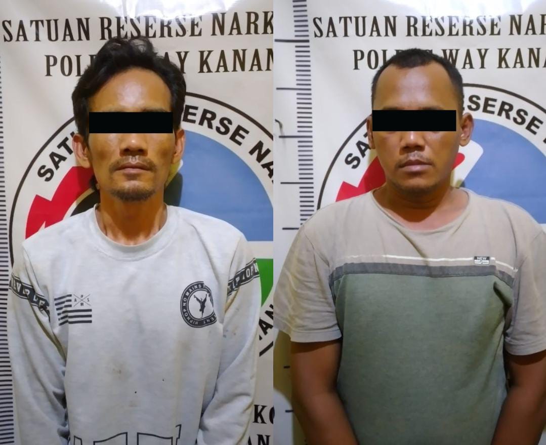 Simpan Ekstasi dan Sabu, Dua Pemuda di Buay Bahuga Diamankan Polisi