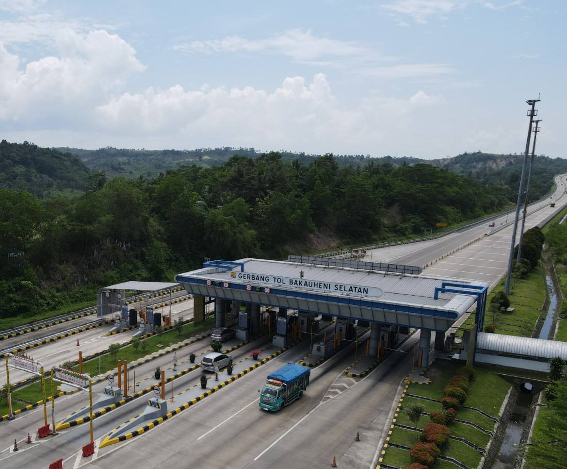 Volume Lalu Lintas Tol BTB Naik 13 Persen Selama Libur Panjang Maulid Nabi