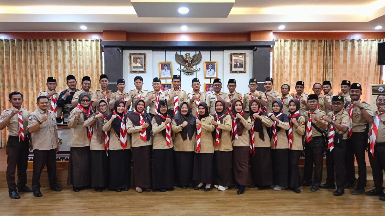 Pelantikan Kwarcab Tanggamus Digelar Bareng Jambore Cabang 2025