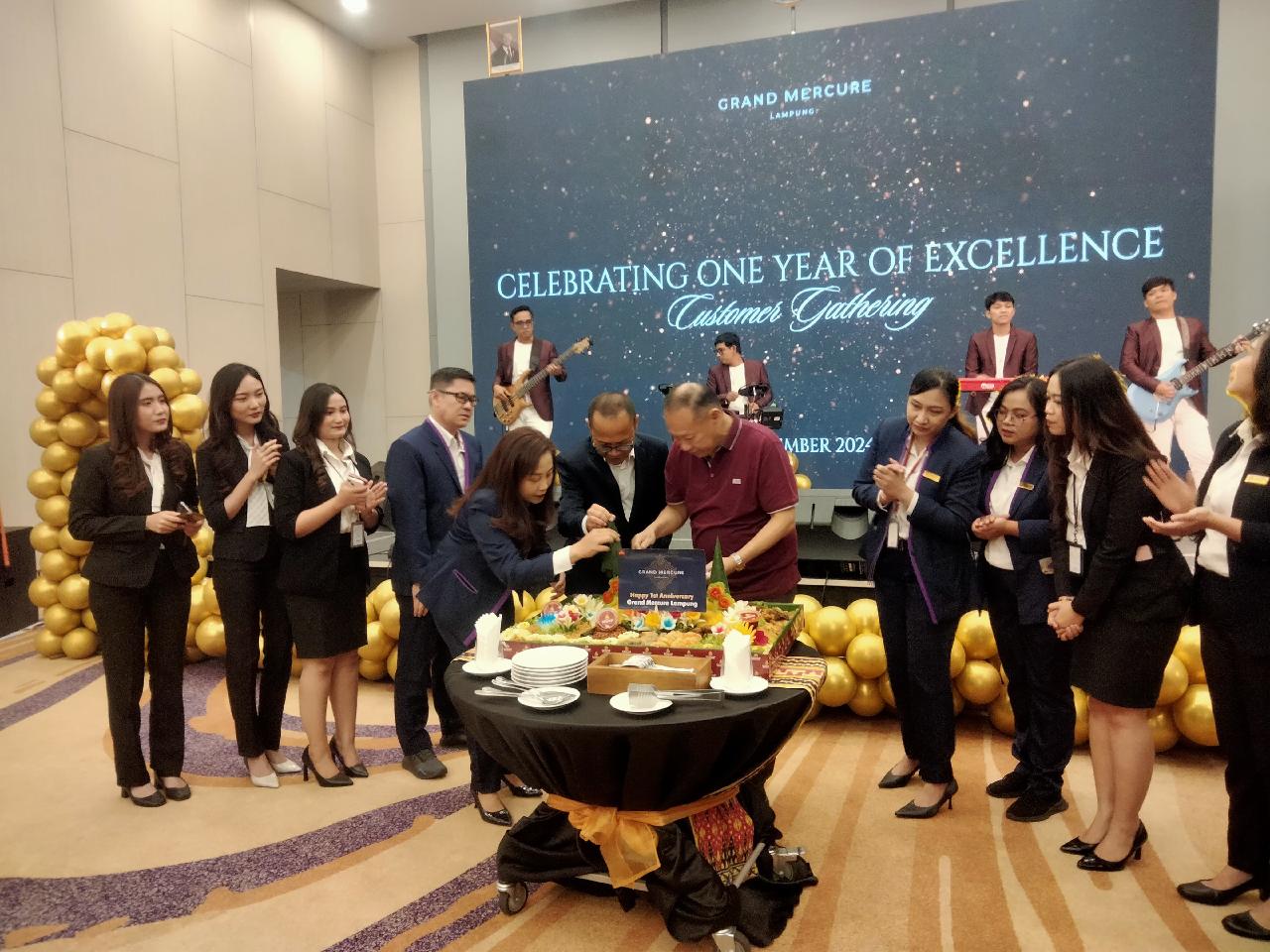 Rayakan Anniversary Pertama, Grand Mercure Lampung Komitmen Tingkatkan Budaya Lokal