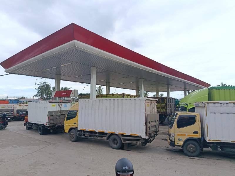 Diduga Langgar SOP, SPBU Tanjung Senang Beri Jalur Khusus Armada Indomaret