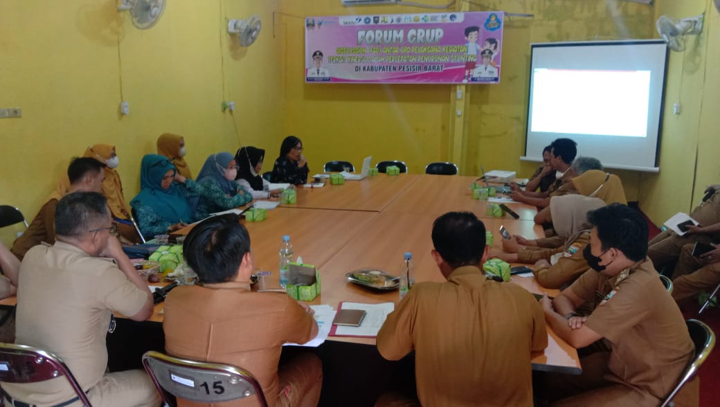 TPPS Pesbar Gelar FGD Antar OPD Terkait Stunting