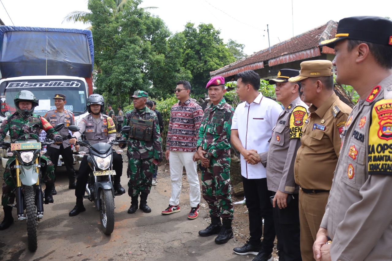 Polres Lampung Utara Kawal Distribusi Logistik Pilkada 2024