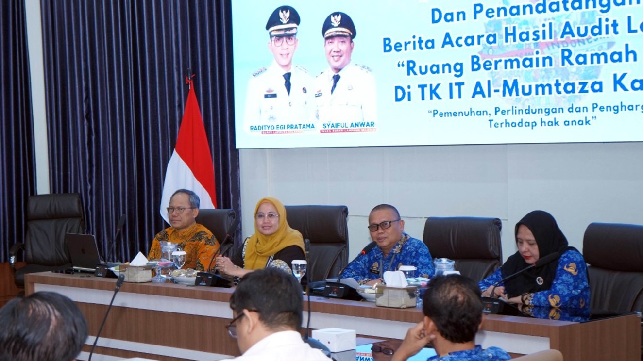 RBRA TK IT Al Mumtaza Kalianda Berpeluang Raih Anugerah Nasional Kementerian PPPA