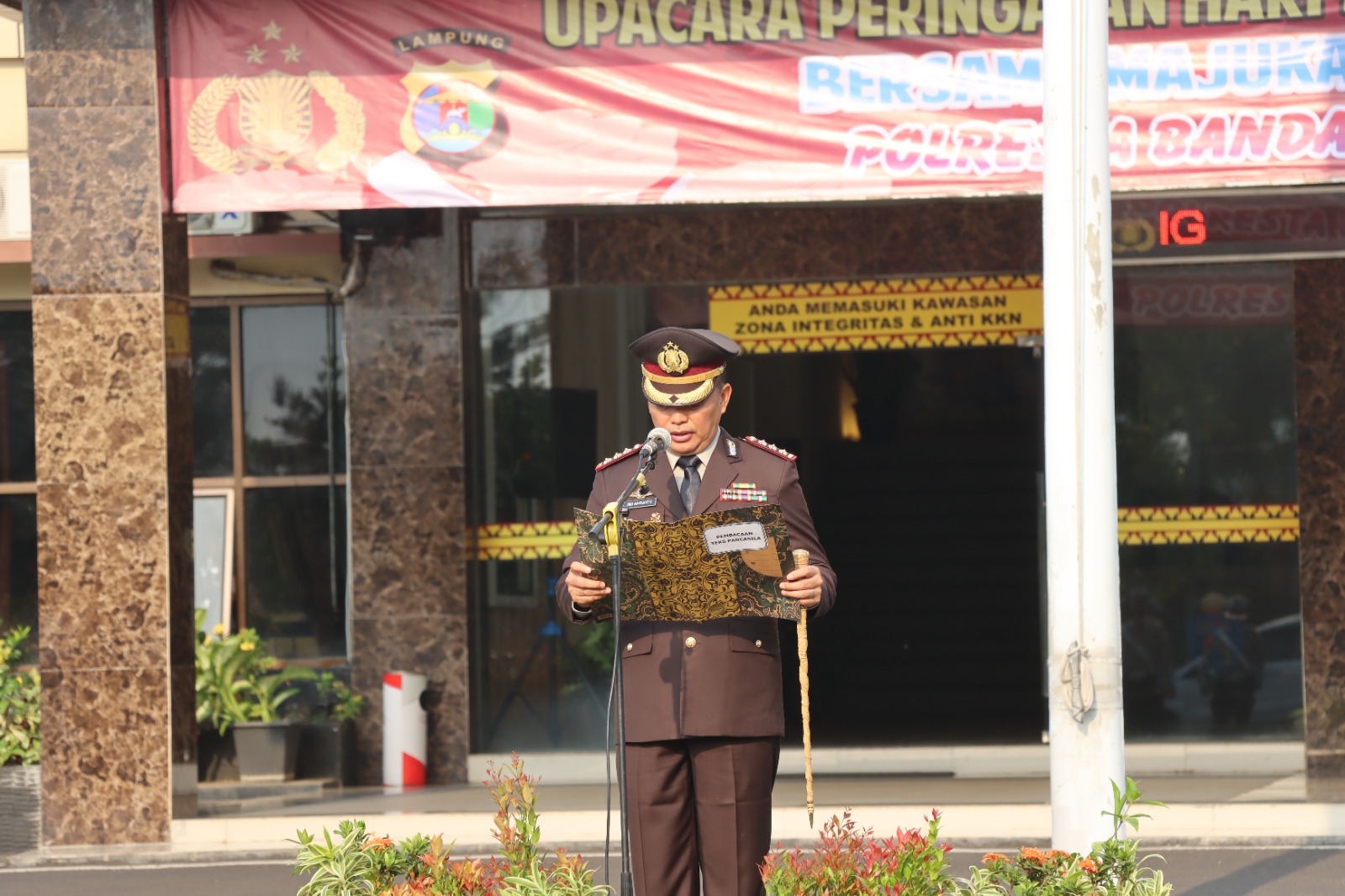 Polresta Bandar Lampung Peringati Hari Sumpah Pemuda Ke-59 