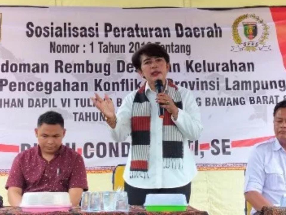 Budhi Condrowati Ajak Masyarakat Kedepankan Musyawarah