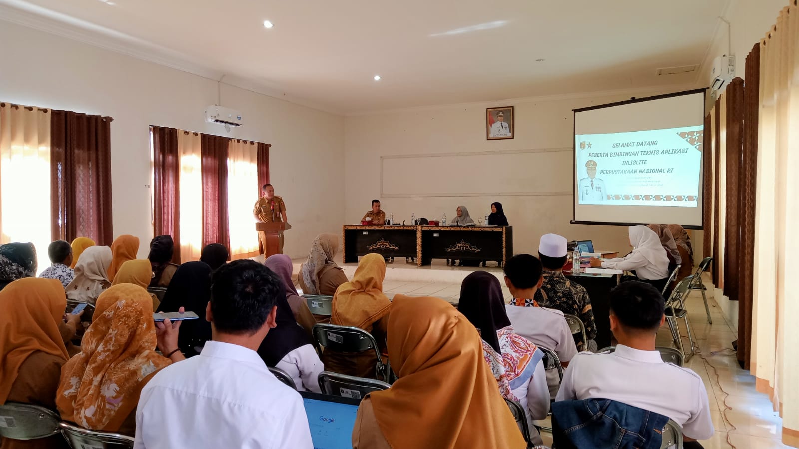 Dispersip Lampung Barat Gelar Bimtek Otomasi Perpustakaan Berbasis Inlislite 