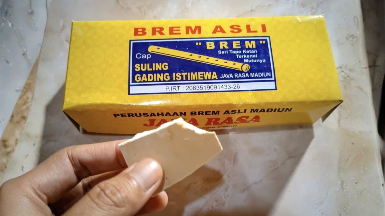 Brem Cap Suling Gading, Camilan Khas Madiun yang Selalu Dicari