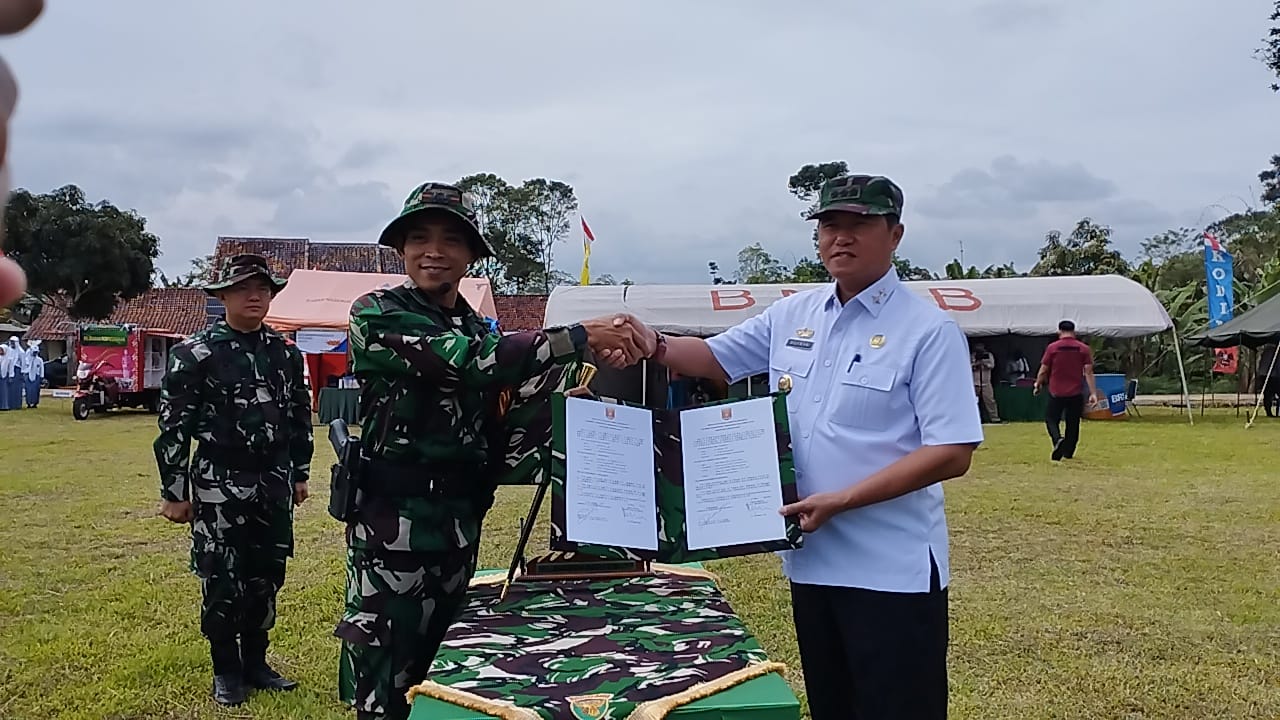 TMMD ke-120 Kodim 0422 di Pekon Sri Menanti dan Sidodadi Resmi Dibuka