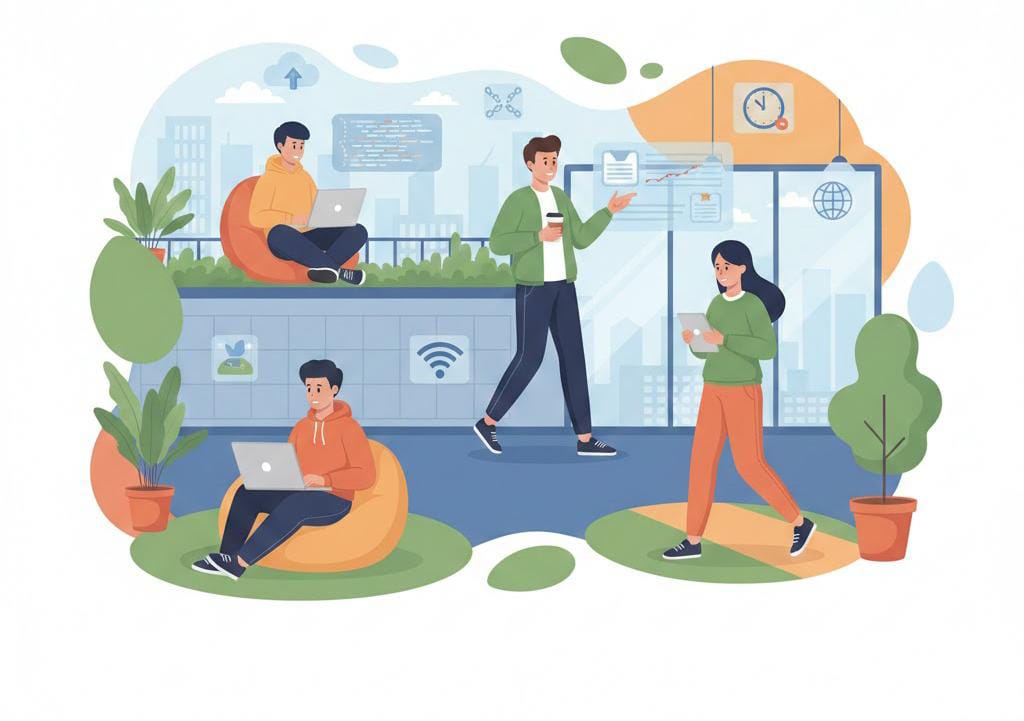 Ketika Pekerjaan Tak Lagi Soal Kursi dan Jam Absen