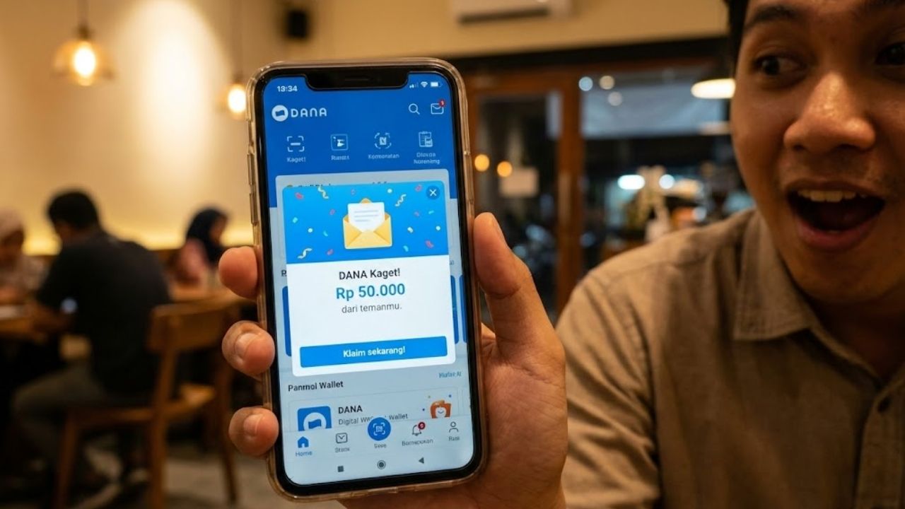 Saldo DANA Kaget Rp105.000 Ramai Diburu, Ini Cara Klaim Aman