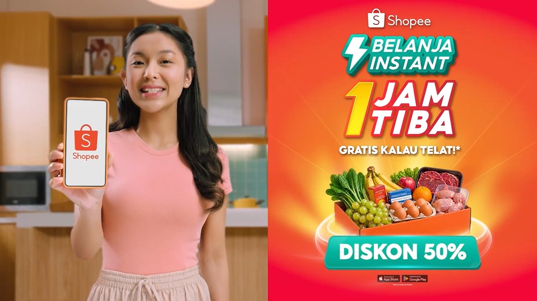 Belanja Sat Set! Shopee Jamin Pesanan Tiba 1 Jam atau Dapat Voucher Gratis