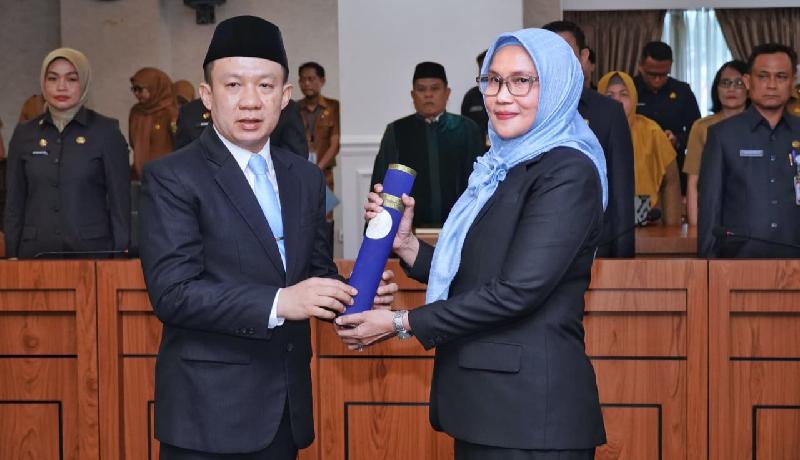 Yuri Agustina Resmi Dilantik Jadi Kepala Biro Kesra Lampung