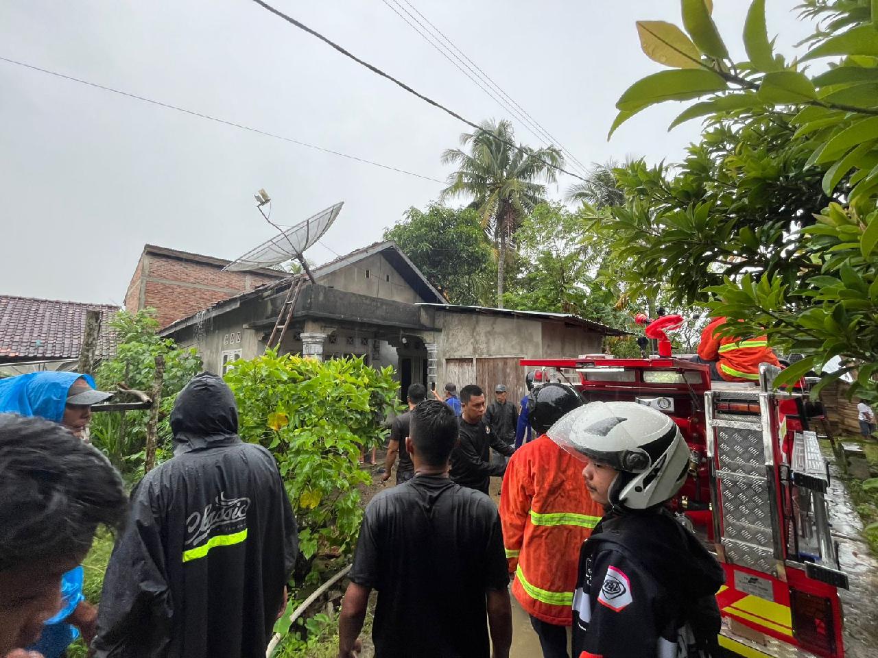 Selang Dua Hari, Korsleting Listrik Kembali Picu Kebakaran di Pekon Pemerihan