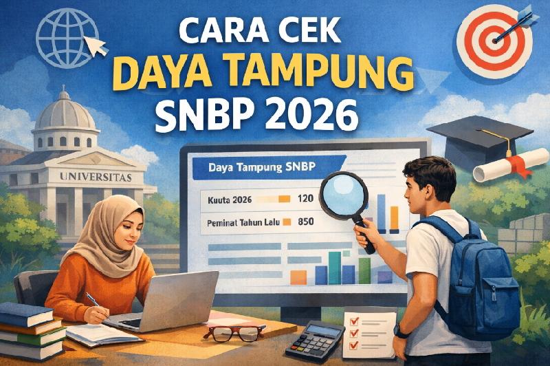 Cara Mengetahui Daya Tampung SNBP 2026 di Semua PTN